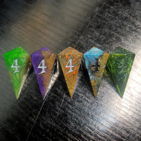 Teardrop D4 Assorted